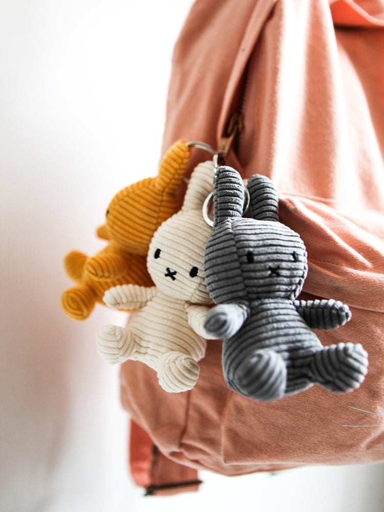 Nijntje Miffy Keychain ECO Corduroy - 10 cm