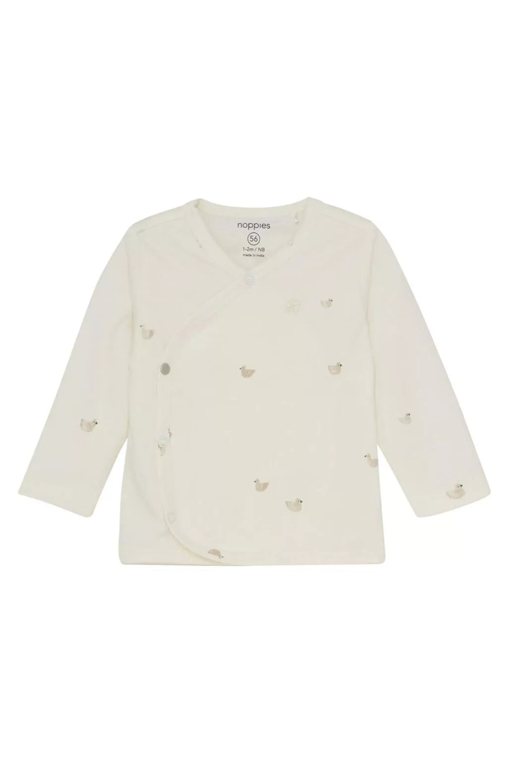 Noppies Longsleeve Nour - Animals pattern Off white