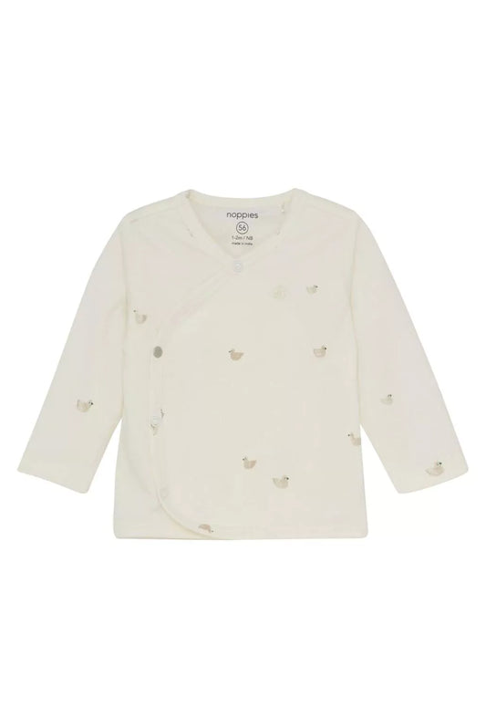 Noppies Longsleeve Nour - Animals pattern Off white