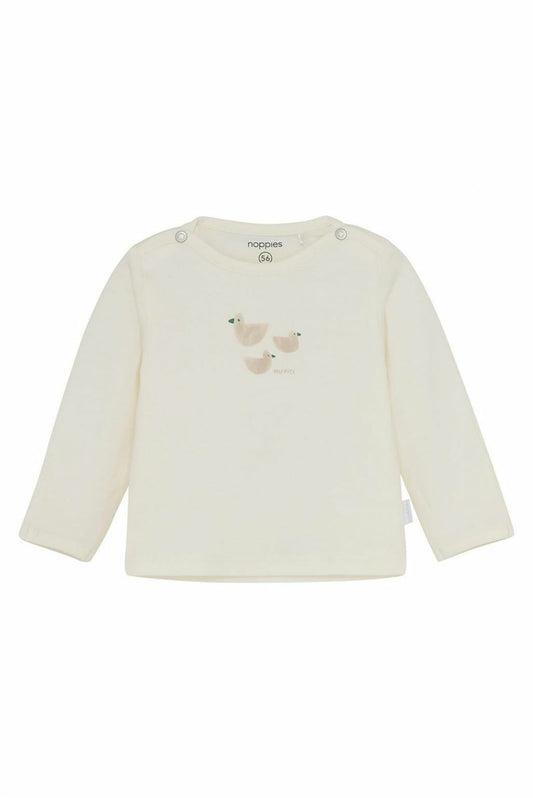 Noppies Baby Longsleeve Noam - Egret