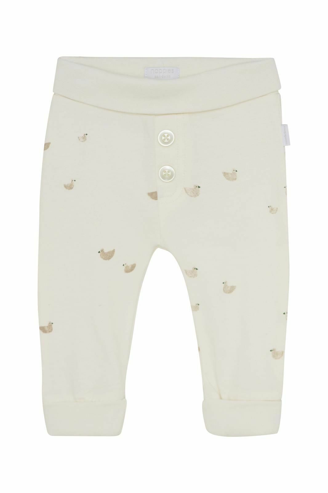 Noppies Baby Broek Neal - Animals pattern Off white