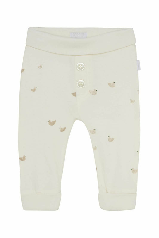 Noppies Baby Broek Neal - Animals pattern Off white