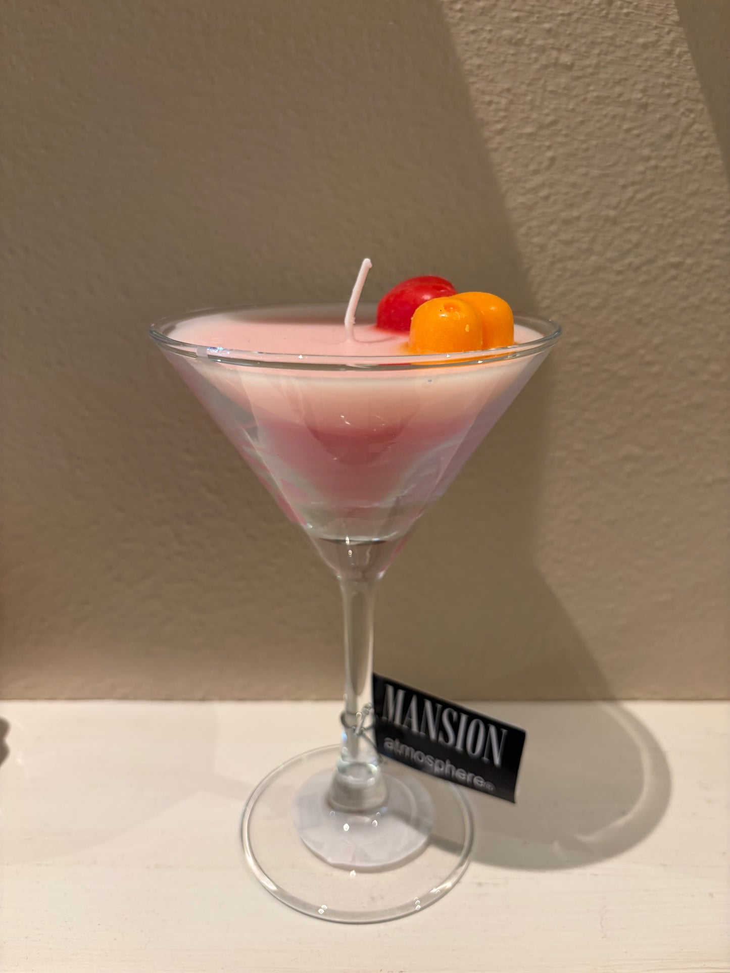 Cocktail kaars Cosmopolitan Geurkaars in Glas