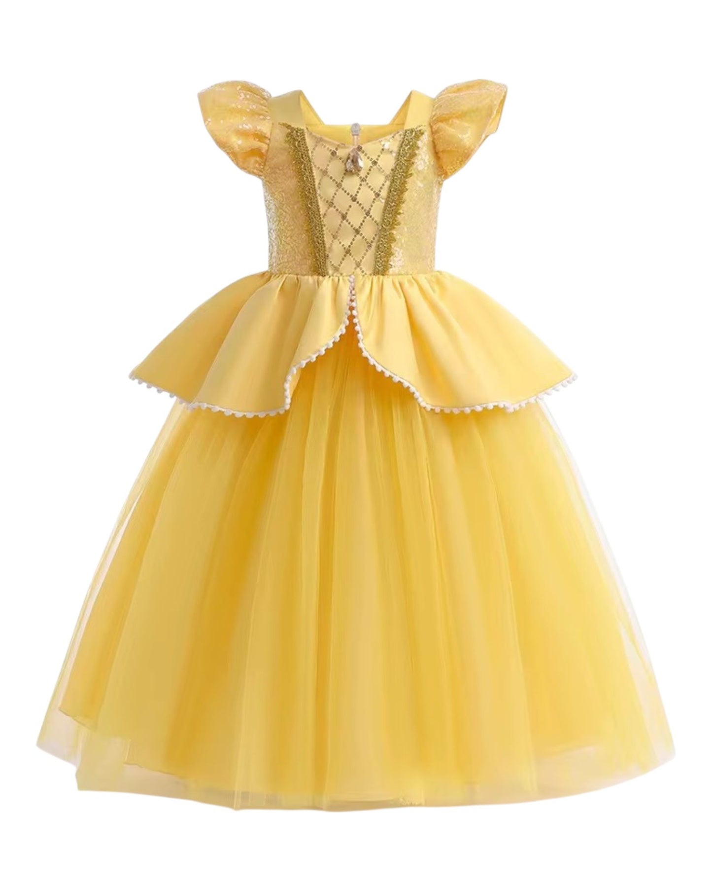 Belle Prinsessenjurk Beauty and the Beast - Luxe verkleedjurk