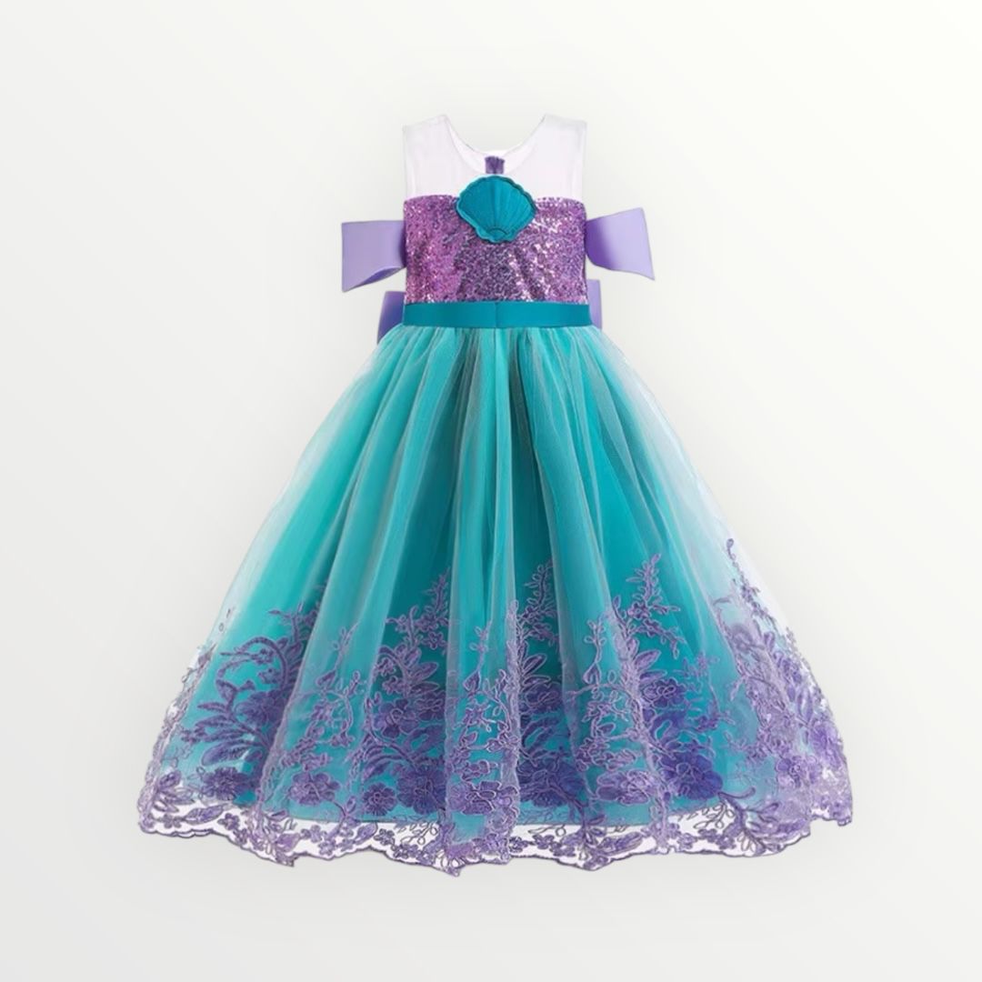 Zeemeermin Prinsessenjurk - Luxe verkleedjurk