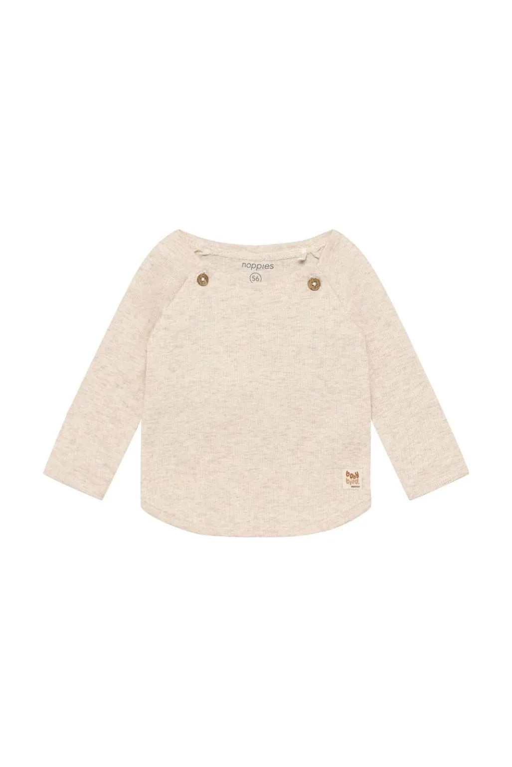 Noppies Longsleeve - Sand Melange