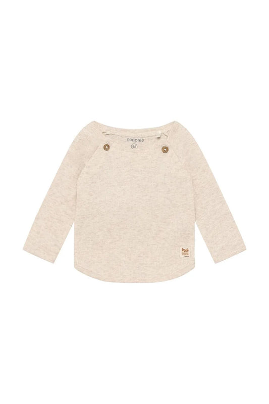 Noppies Longsleeve - Sand Melange