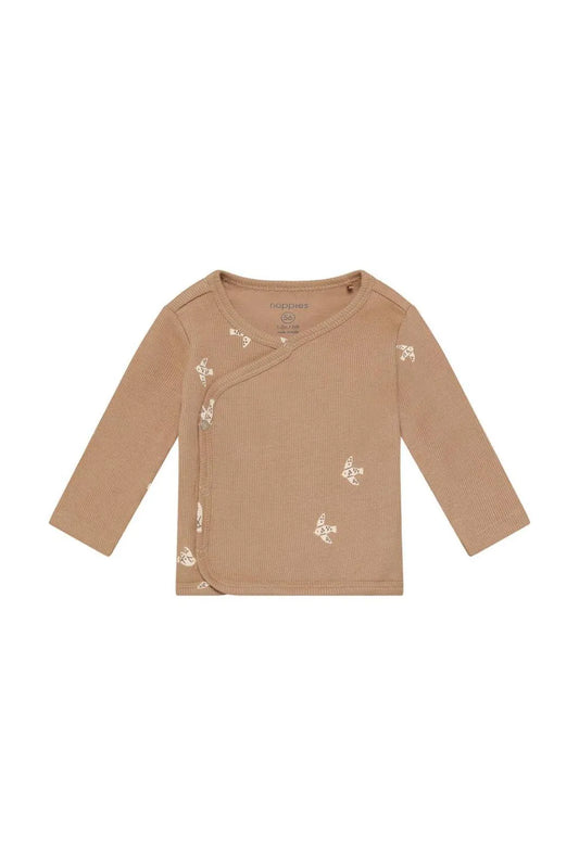 Noppies Newborn Longsleeve all over print - Brush