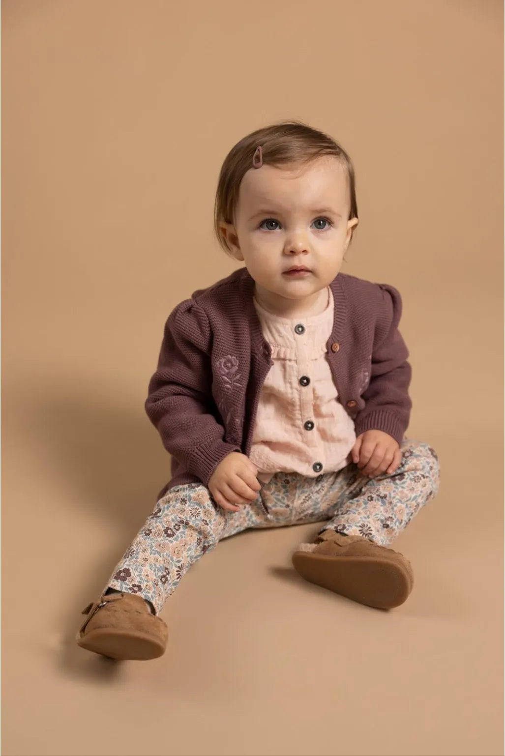 Noppies Baby - Legging all over print - Rose Dust