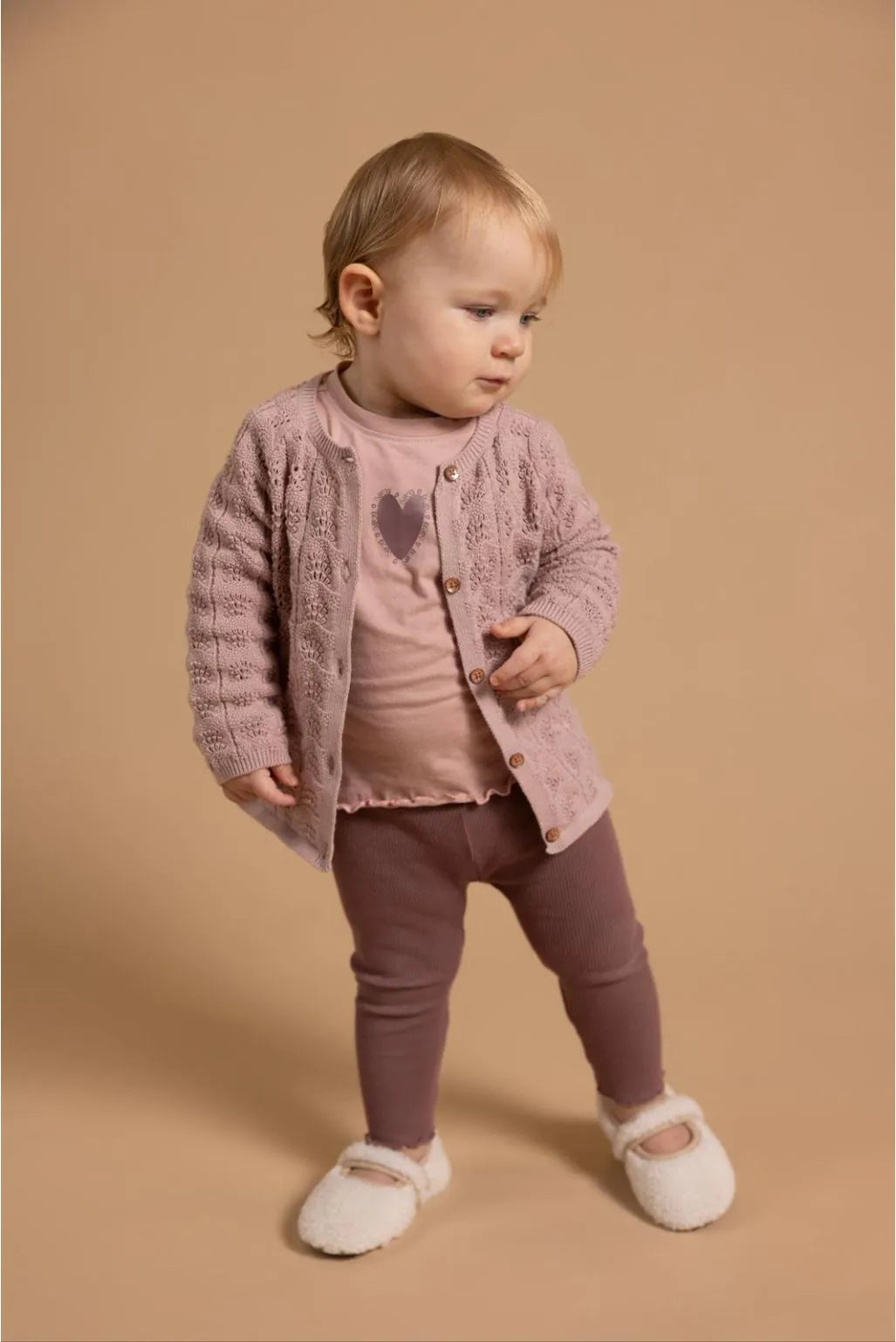 Noppies Baby Longsleeve - Adobe Rose