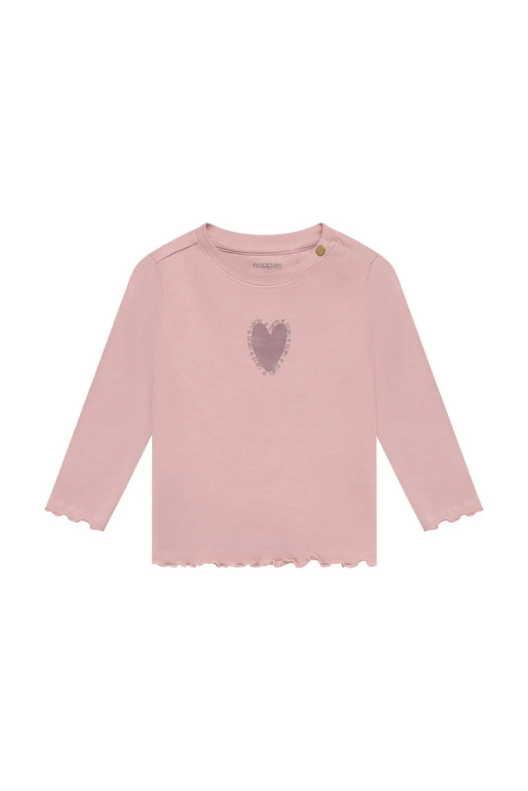 Noppies Baby Longsleeve - Adobe Rose