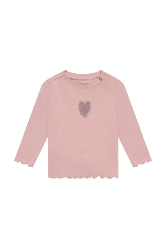 Noppies Baby Longsleeve - Adobe Rose