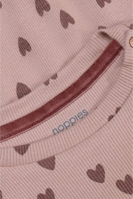 Noppies Baby Sweater all over print - Adobe Rose