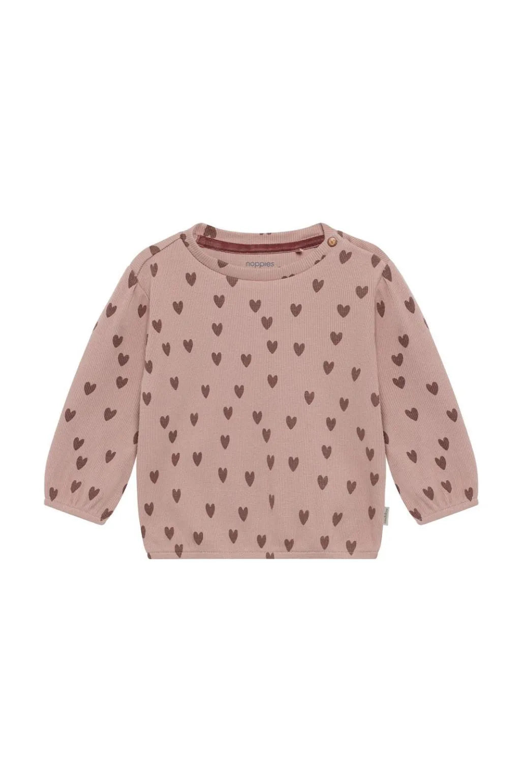 Noppies Baby Sweater all over print - Adobe Rose