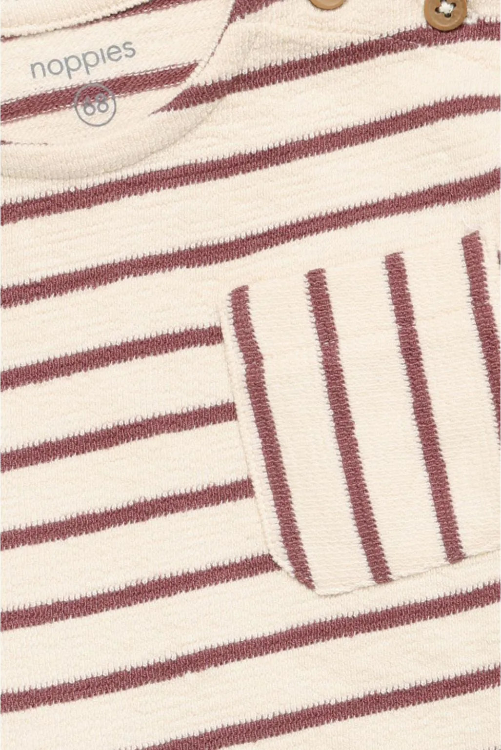 Noppies Baby Longsleeve - Baked Cherry