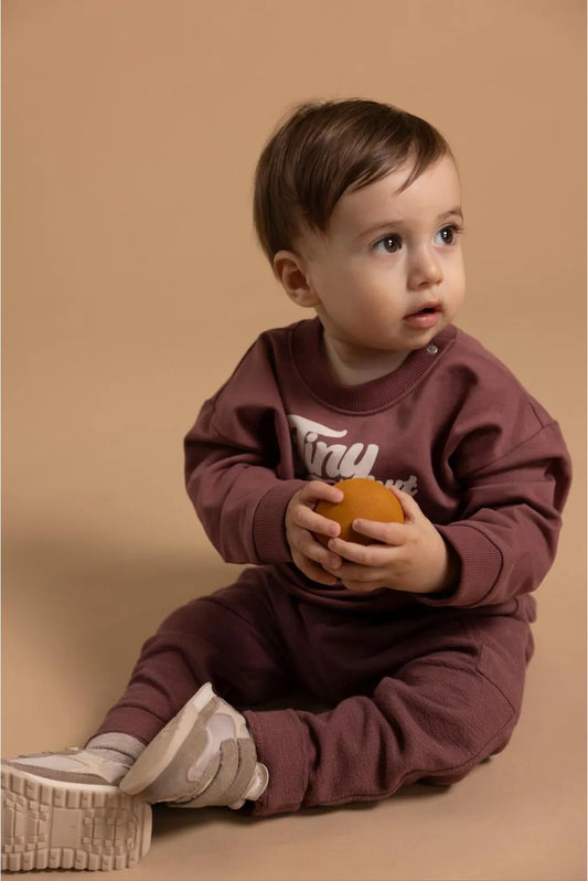 Noppies Baby Broek - Baked Cherry