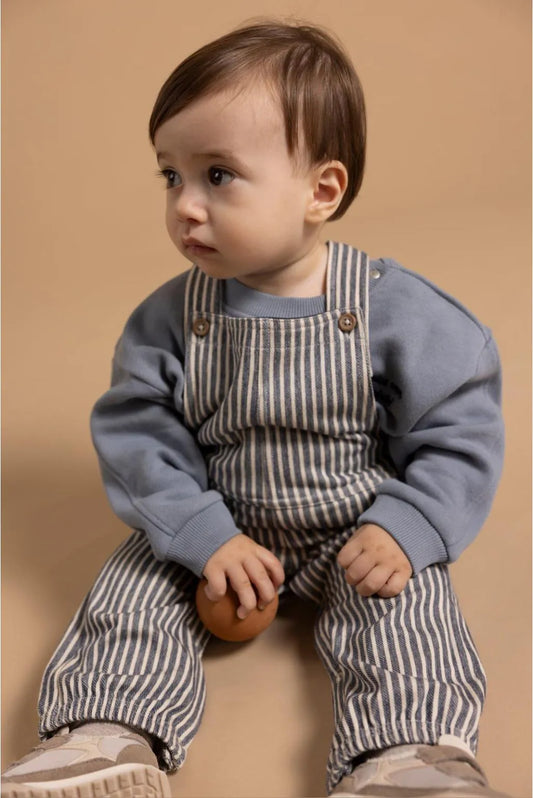 Noppies Baby Tuinbroek relaxed fit - Black Iris