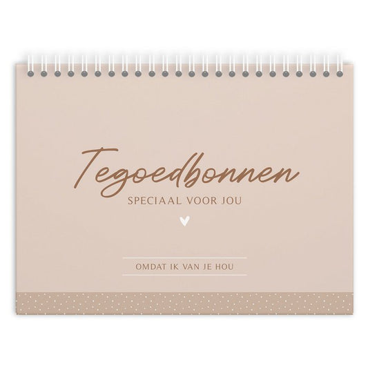 Tegoedbonnen boekje voor partner