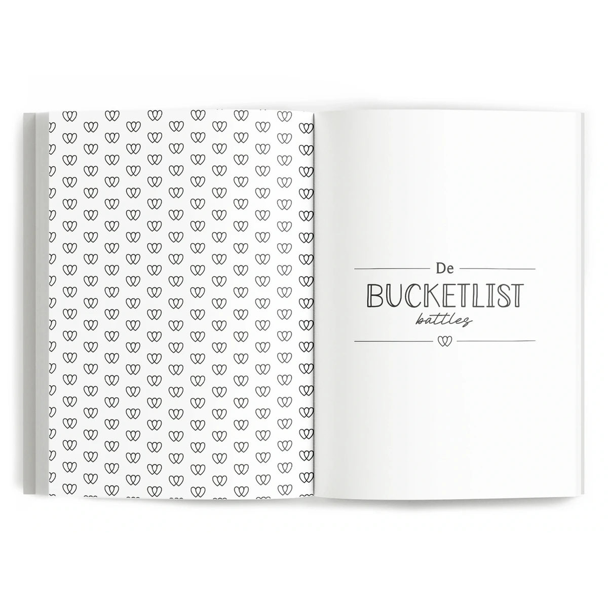 Bucketlist boek - Onze bucketlist uitdagingen 'voor liefdeskoppels'