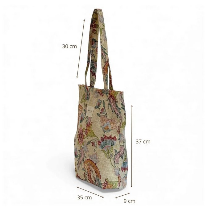 De la mur line - Tote bag met rits Color