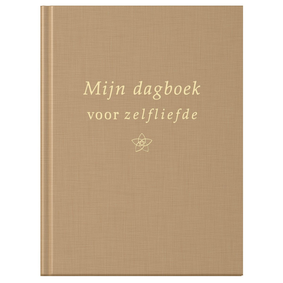 Dagboek voor Zelfliefde - Linnen camel met goudfolie