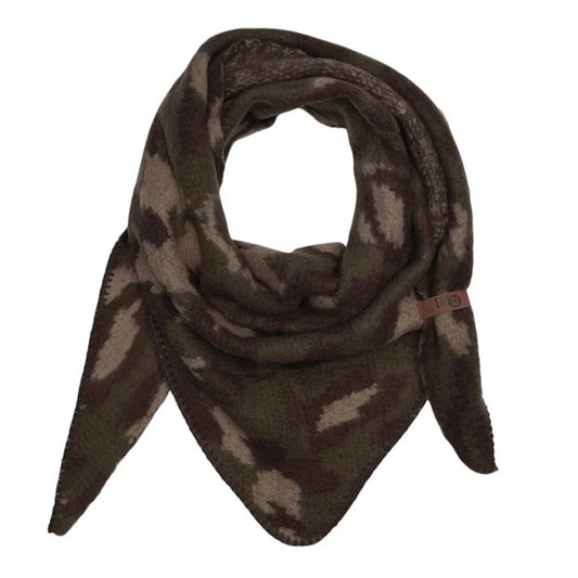 LOT83 - Sjaal Nina Leopard bruin