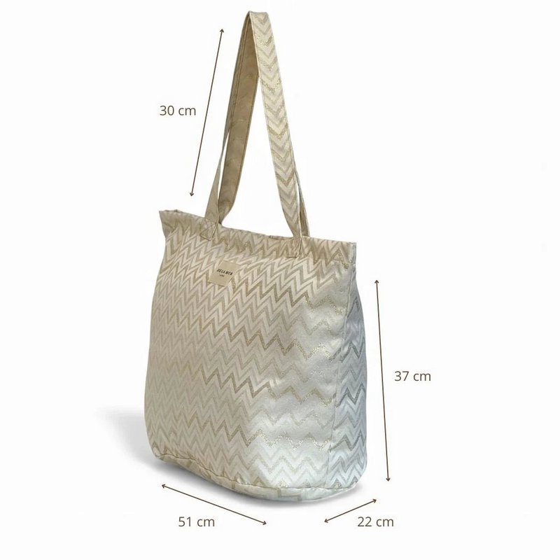 De la Mur Line - Grote Shopper met rits ASTRO