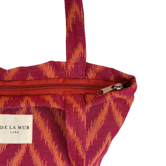 De la Mur Line - Tote Bag met rits FUEGO