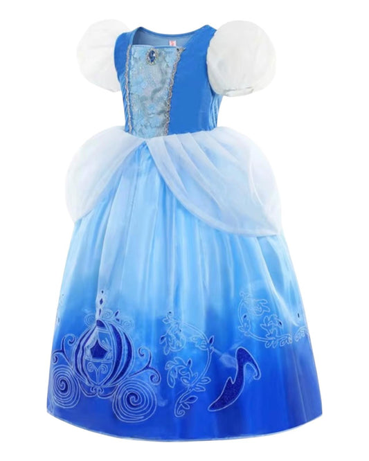 Assepoester Prinsessenjurk - Luxe verkleedjurk