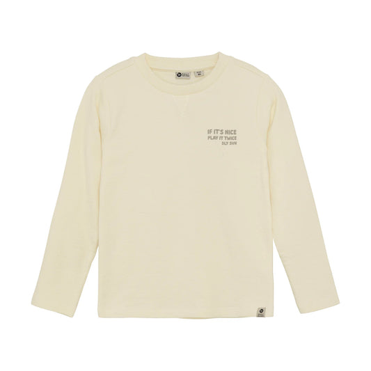 Daily 7 - T-shirt Longsleeve Backprint | Off White