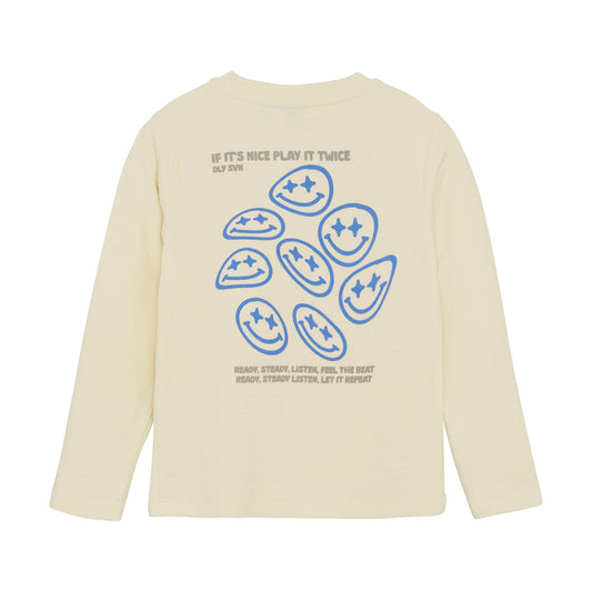 Daily 7 - T-shirt Longsleeve Backprint | Off White