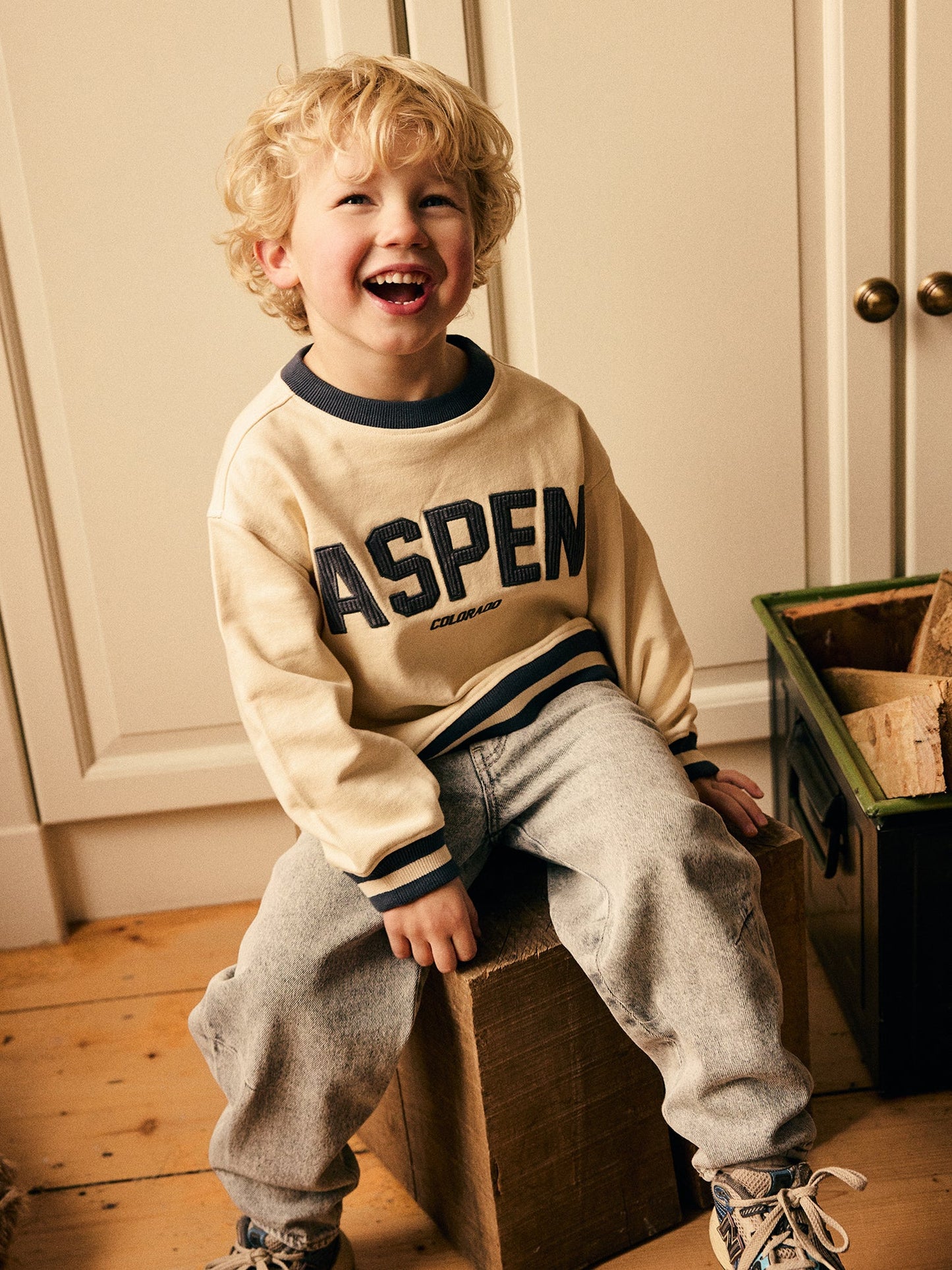 Daily 7 Oversized Sweater - Sandshell Aspen