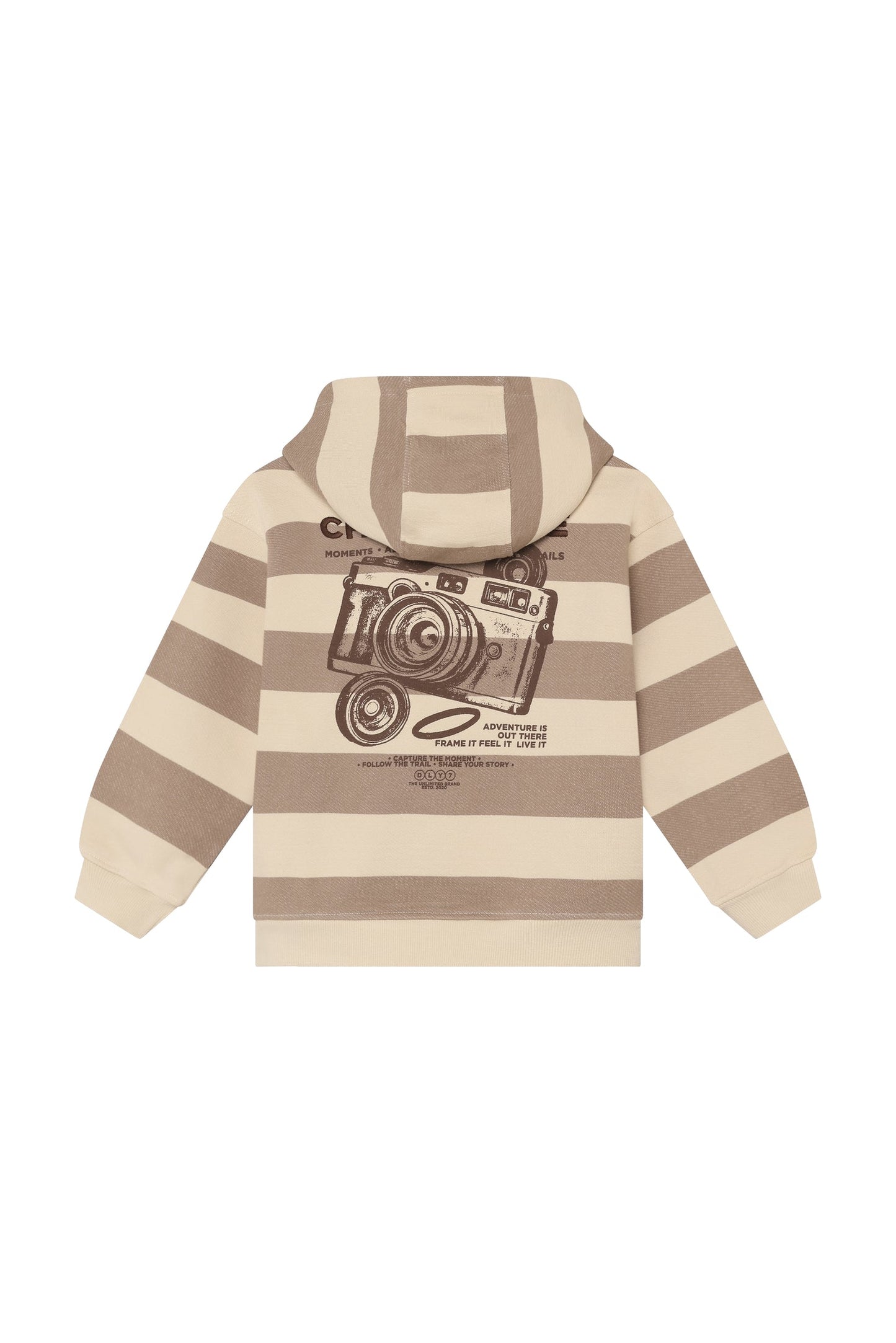 Daily 7 Oversized Sweater - Backprint - Plaza Taupe
