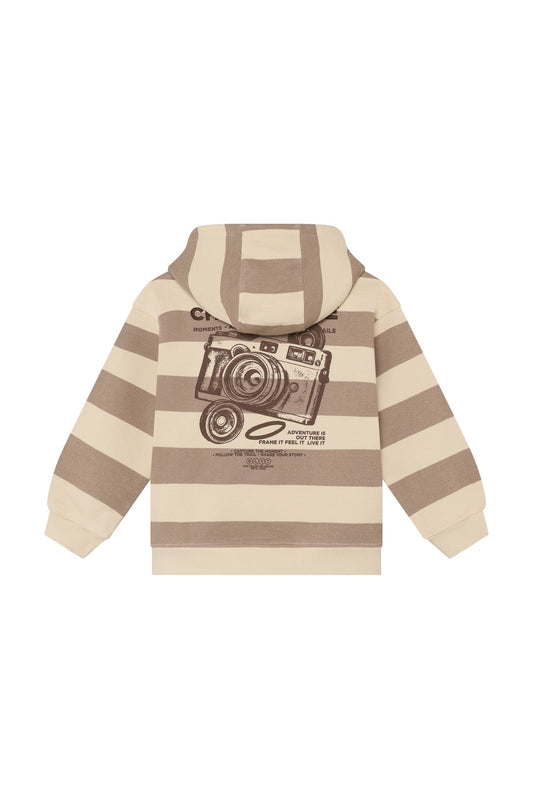 Daily 7 Oversized Sweater - Backprint - Plaza Taupe