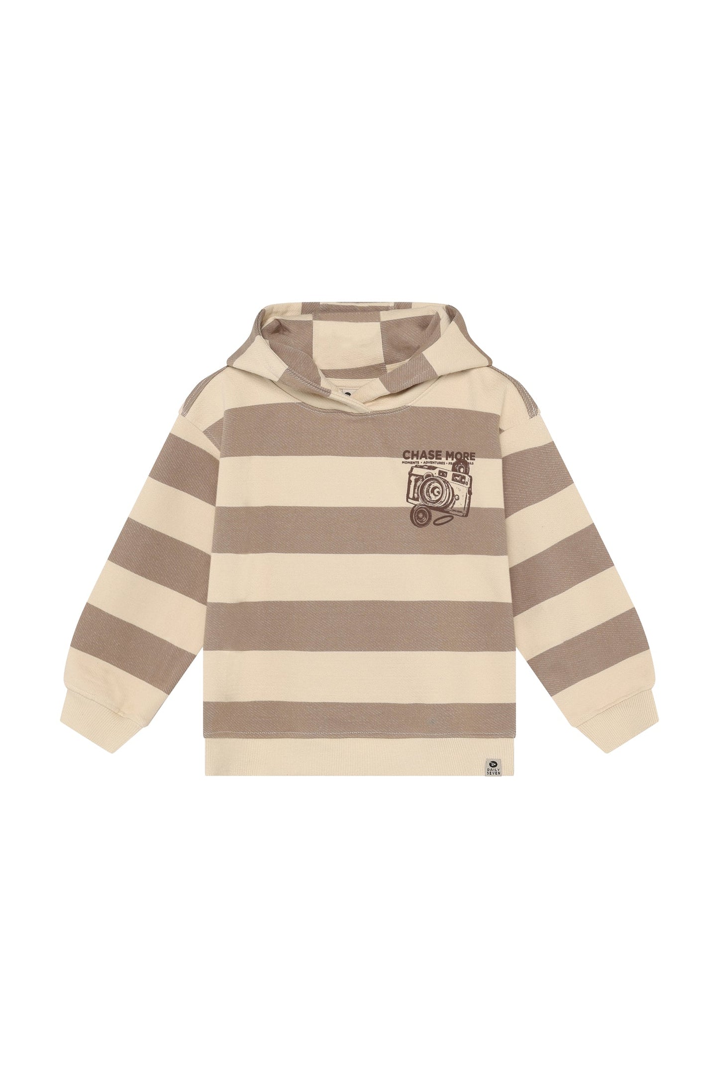 Daily 7 Oversized Sweater - Backprint - Plaza Taupe