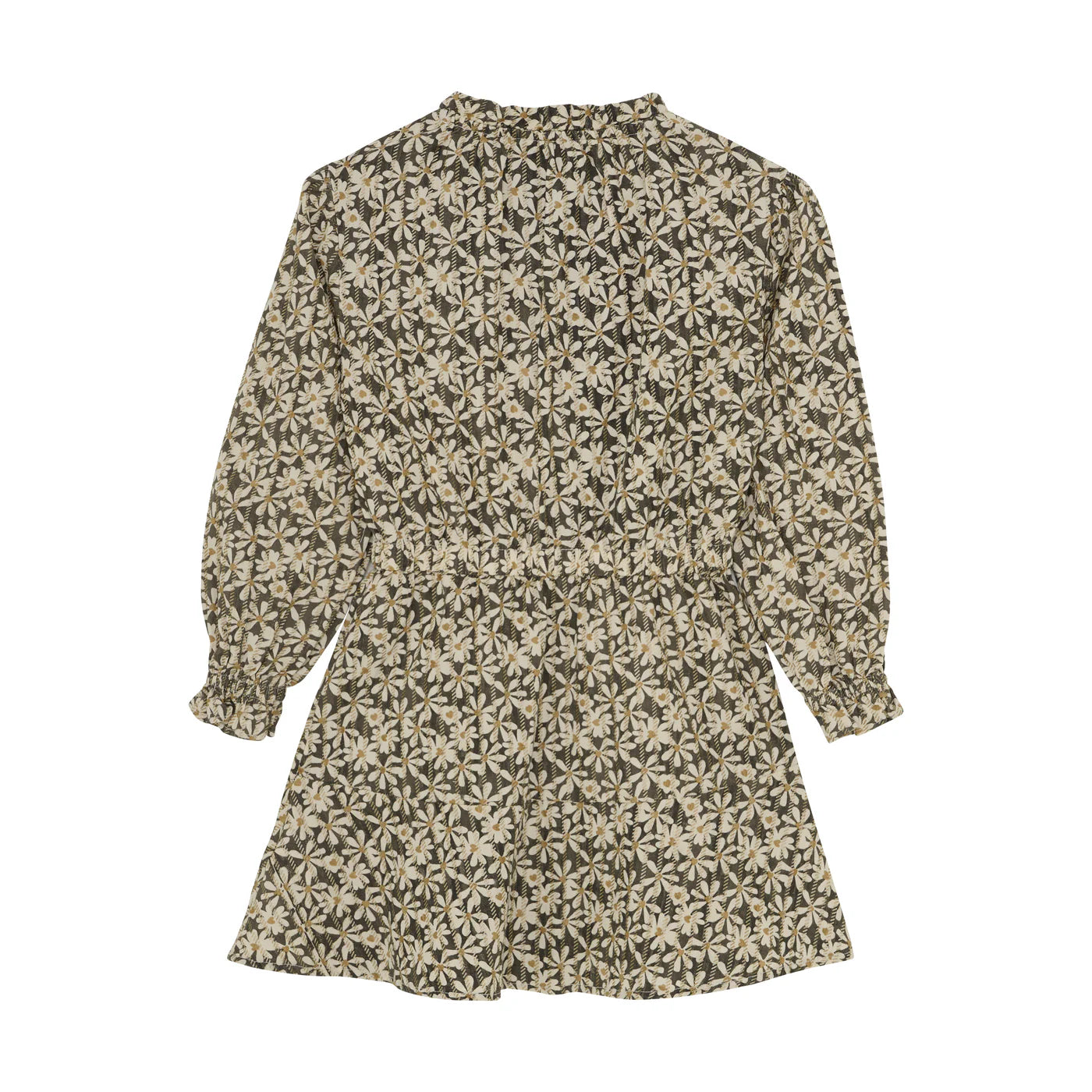 Daily 7 - Dress Longsleeve Shiny Flower | Phantom