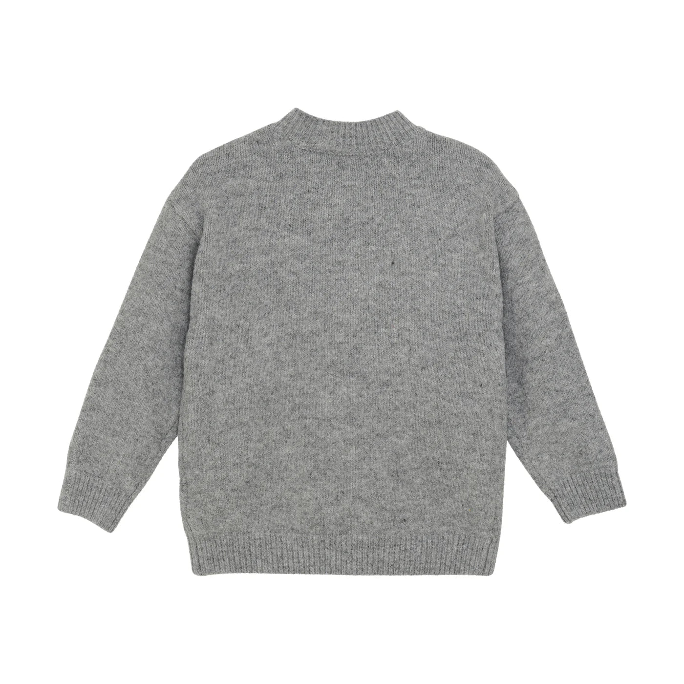 Daily 7 - Knitted Sweater Heart | Medium Grey Melange