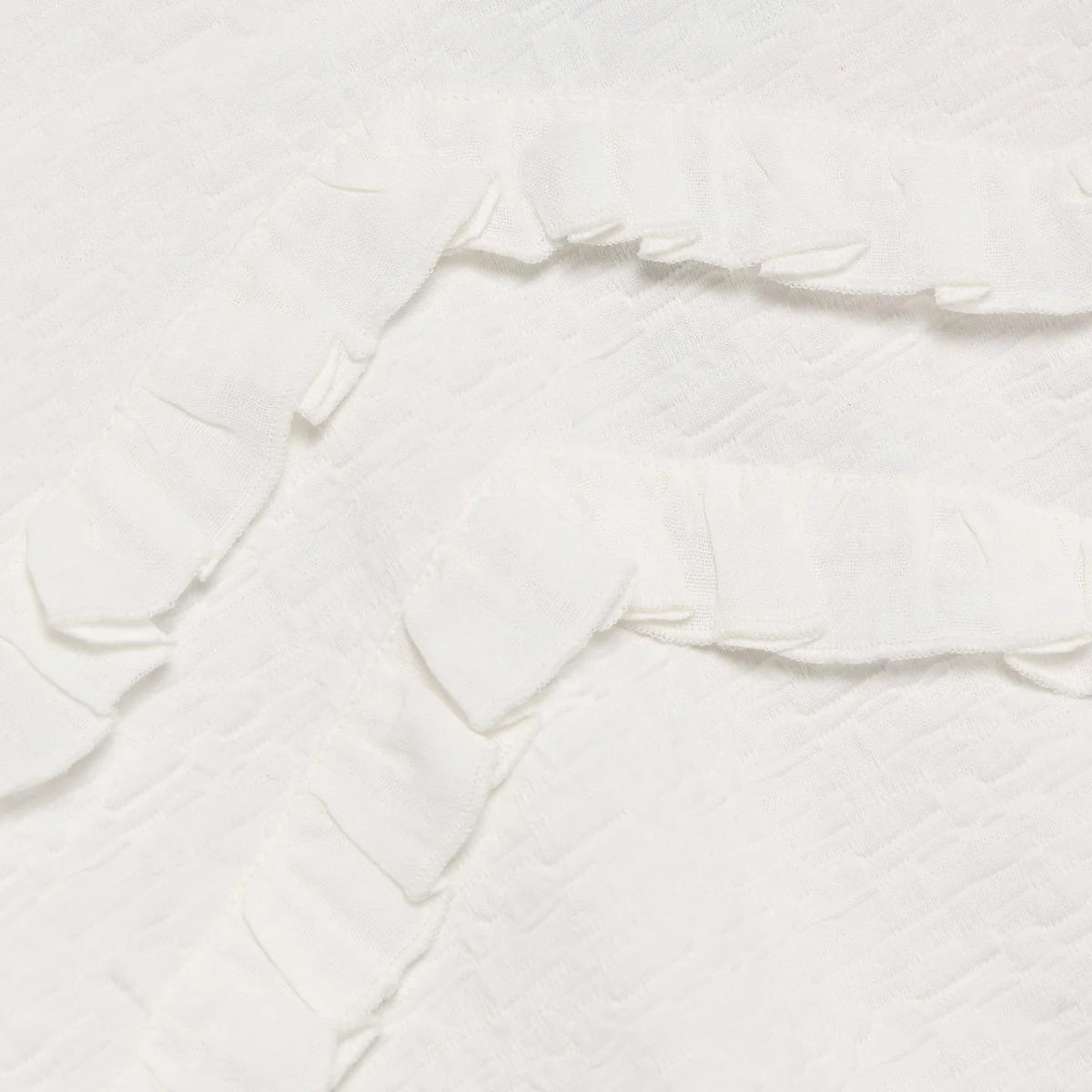 Daily 7 T-shirt Longsleeve Ruffle