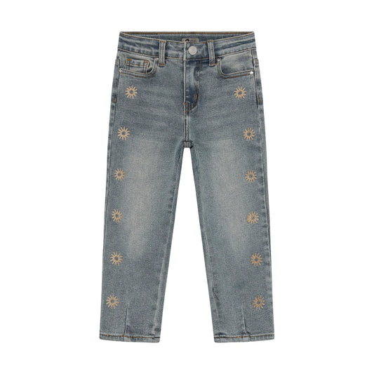 Daily 7 Denim Mom Fit Embroidery