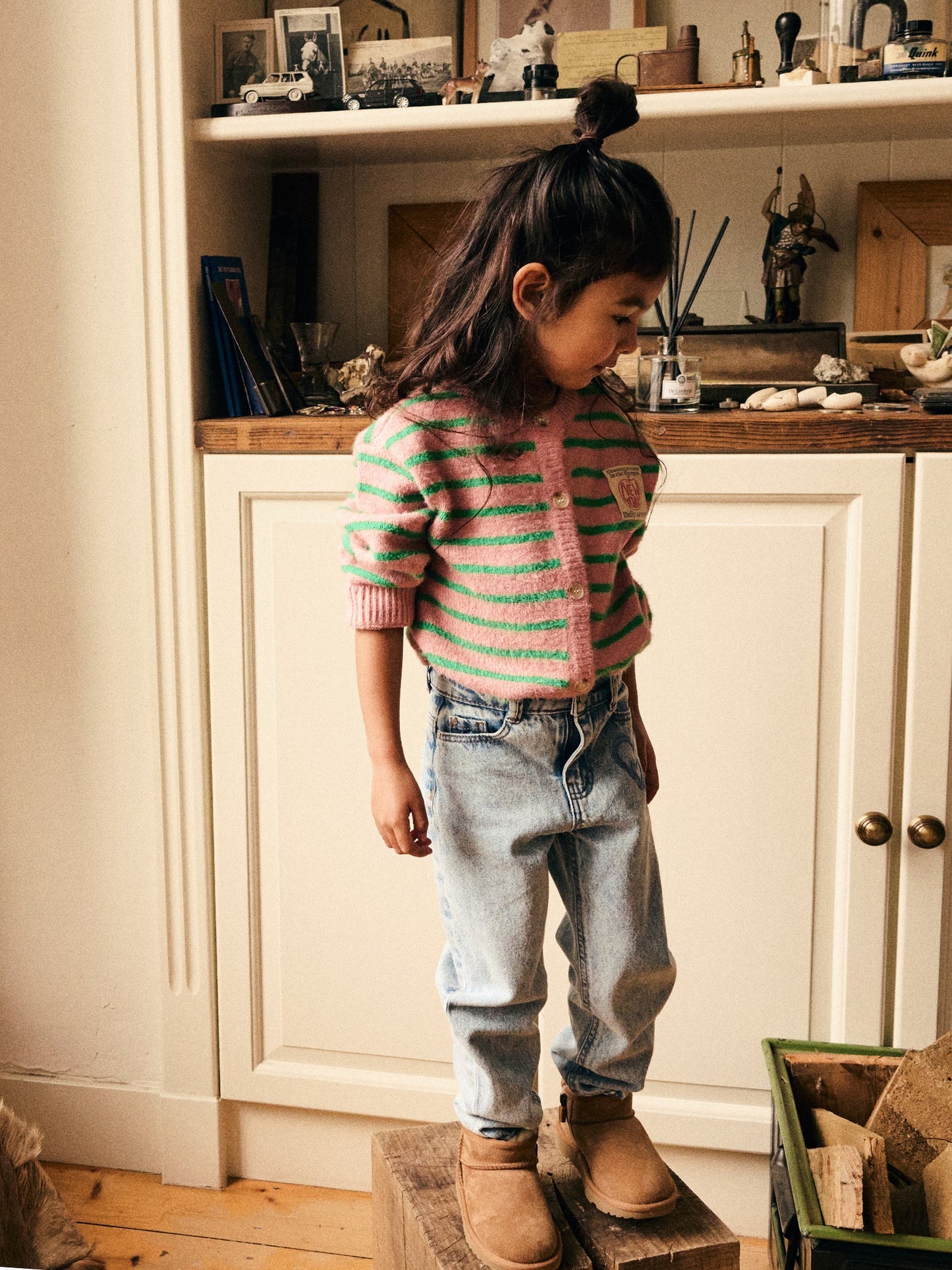 Daily 7 Jeans Mom Fit Heart - Medium Denim