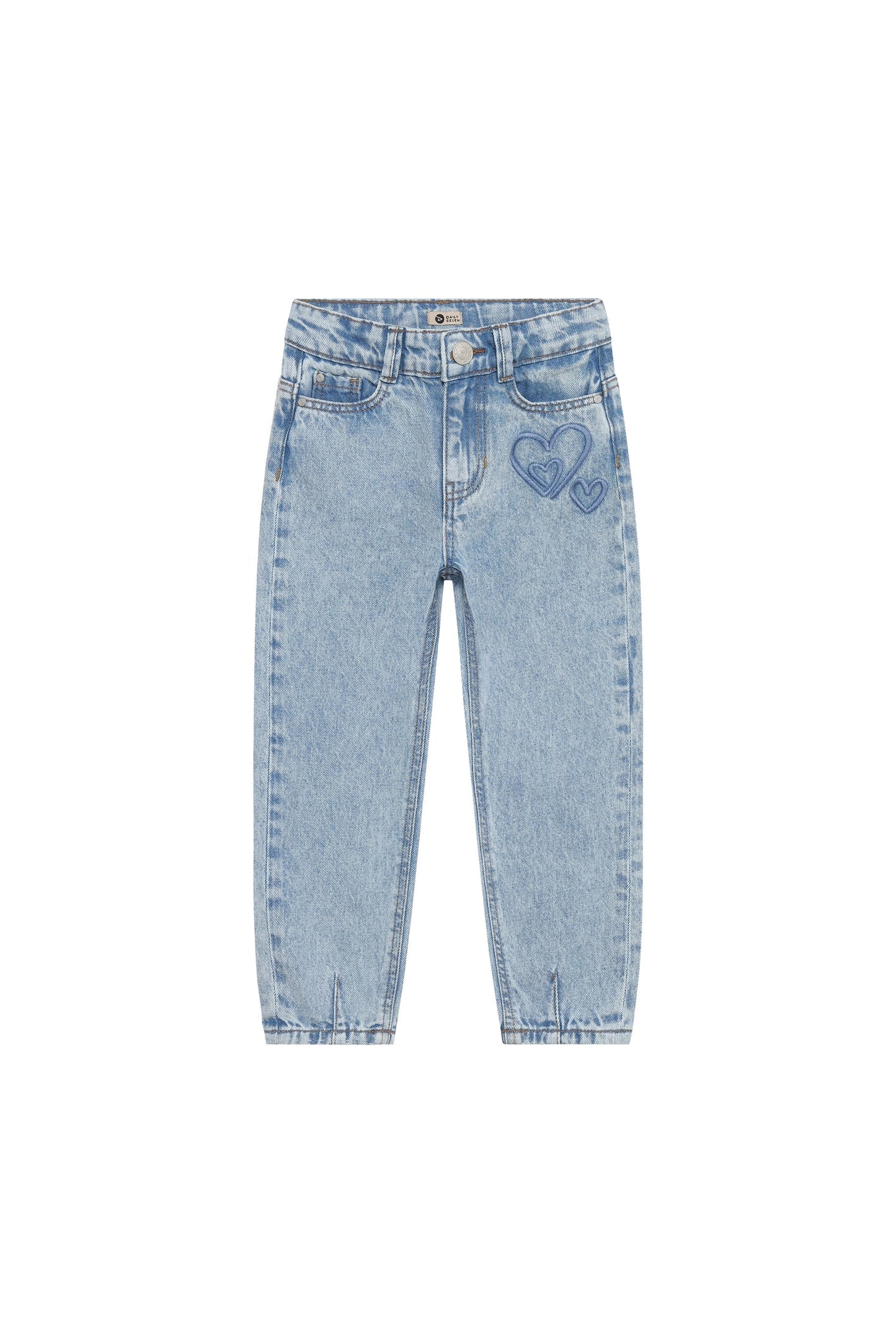 Daily 7 Jeans Mom Fit Heart - Medium Denim