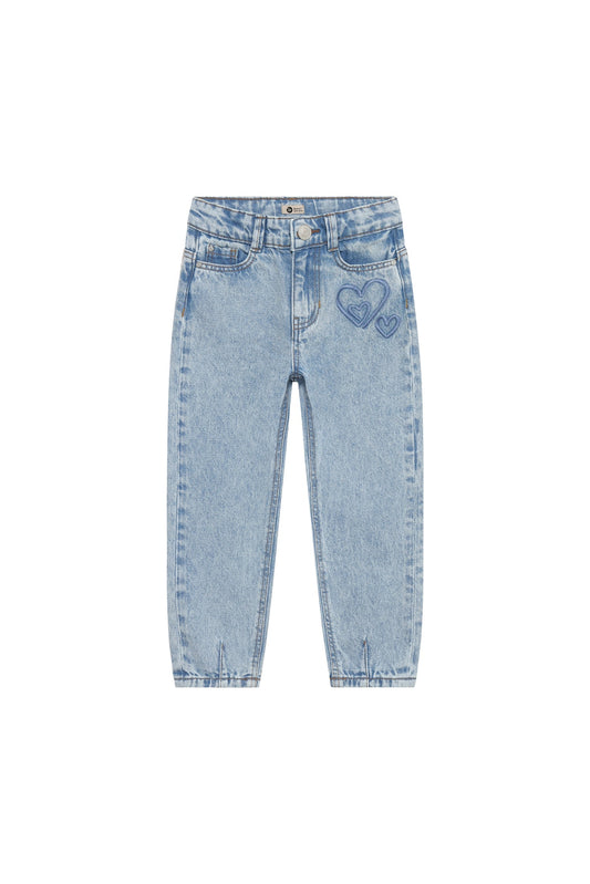 Daily 7 Jeans Mom Fit Heart - Medium Denim