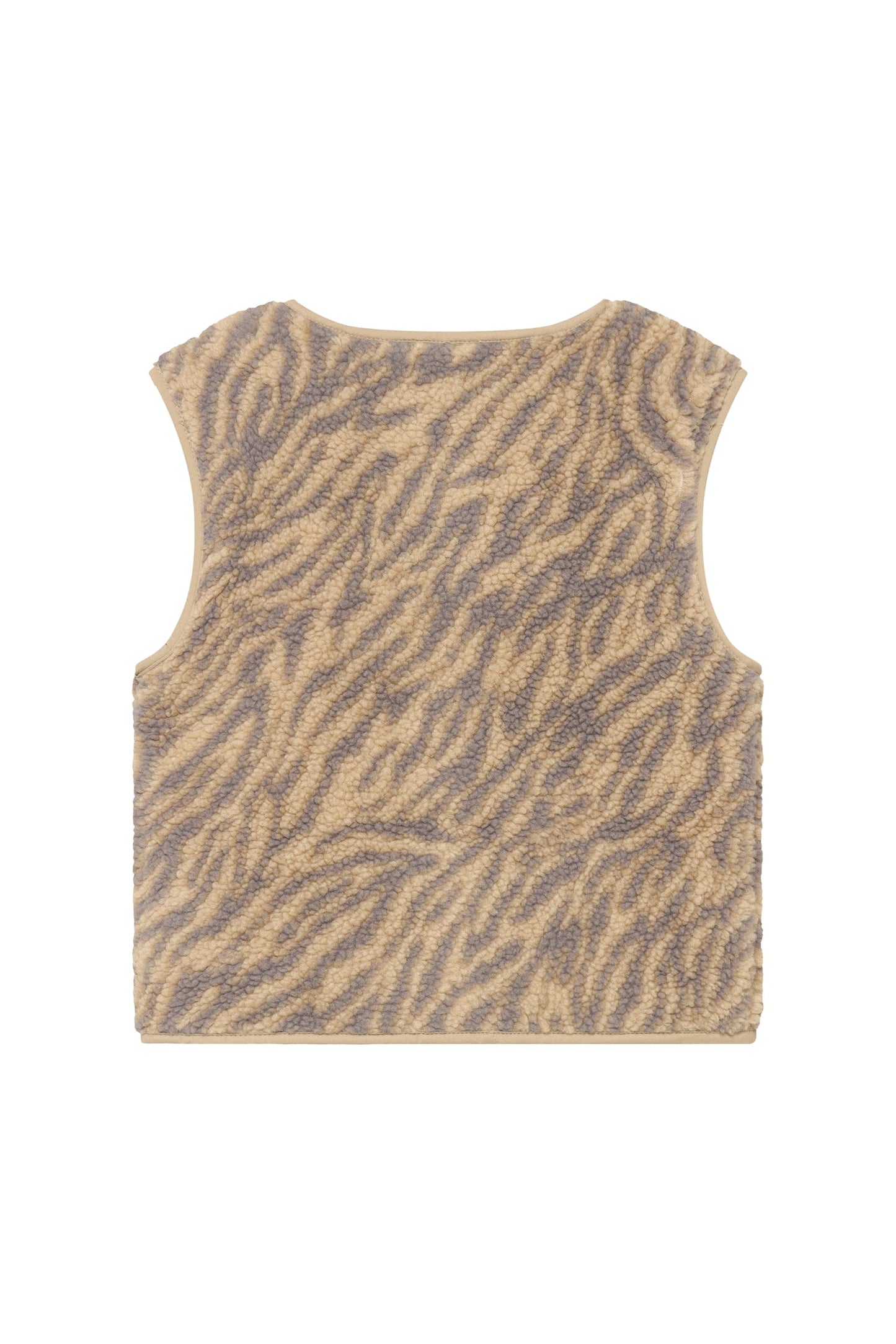 Daily 7 Gilet Teddy Animal - Ginger Root