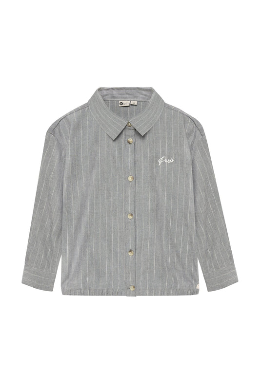 Daily 7 Blouse - Mid Grey Melange
