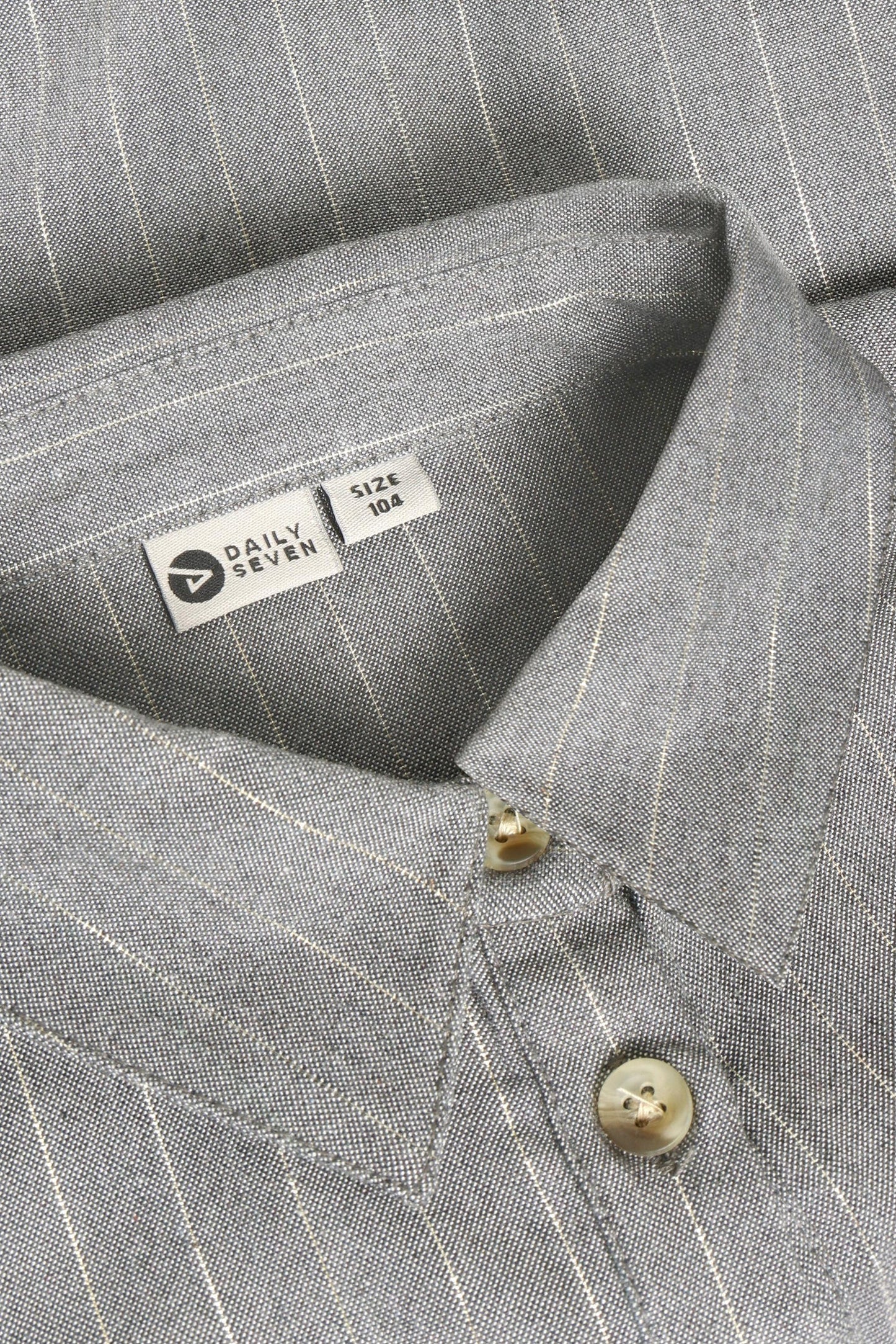 Daily 7 Blouse - Mid Grey Melange