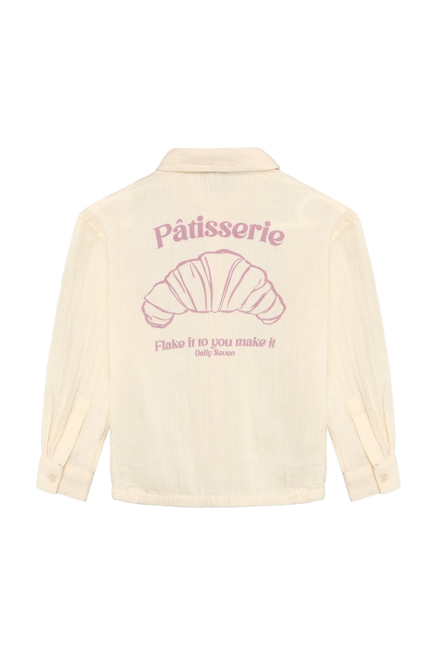 Daily 7 Longsleeve blouse - Mother of Pearl - croissant