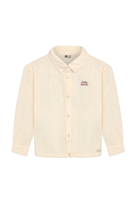 Daily 7 Longsleeve blouse - Mother of Pearl - croissant
