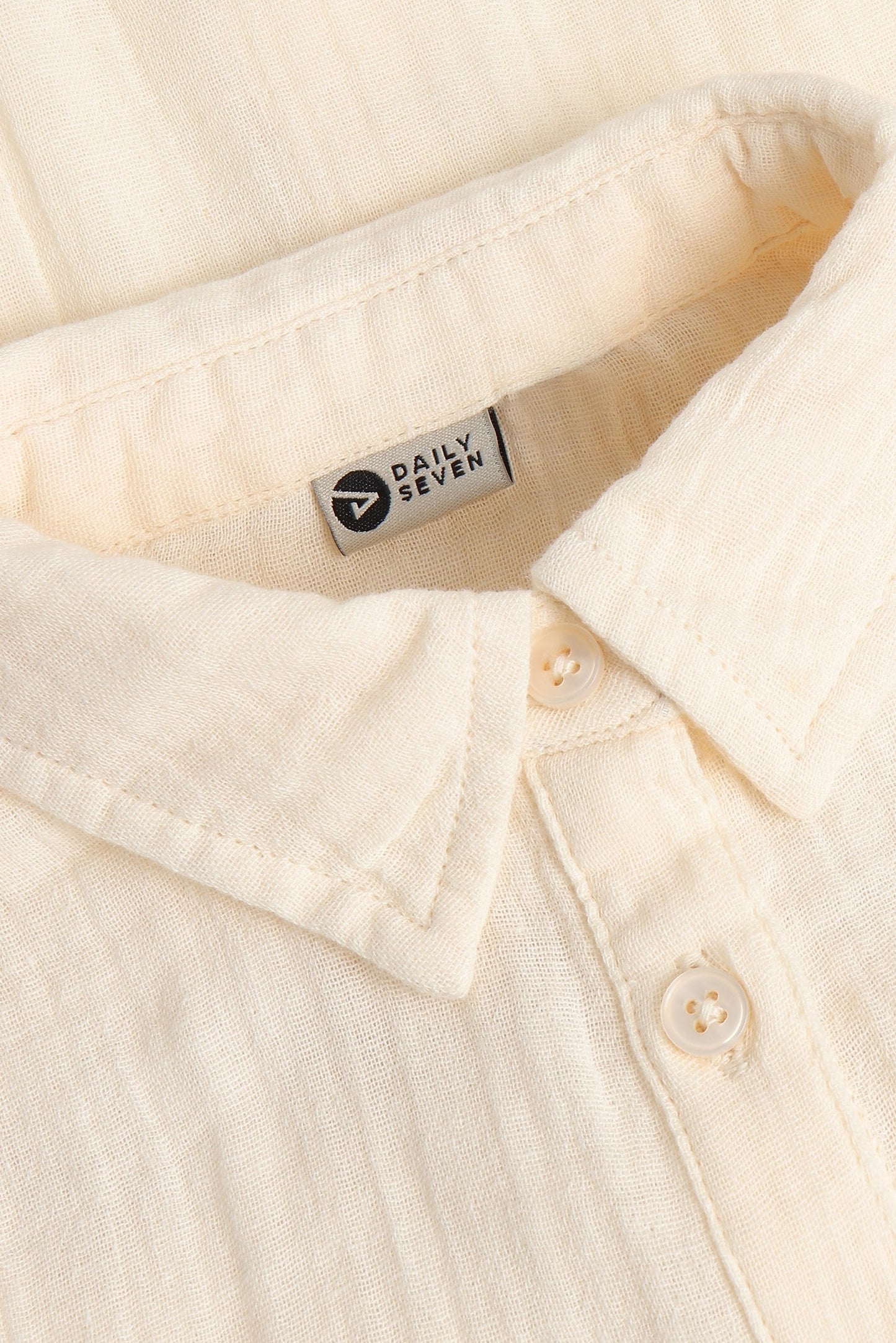 Daily 7 Longsleeve blouse - Mother of Pearl - croissant