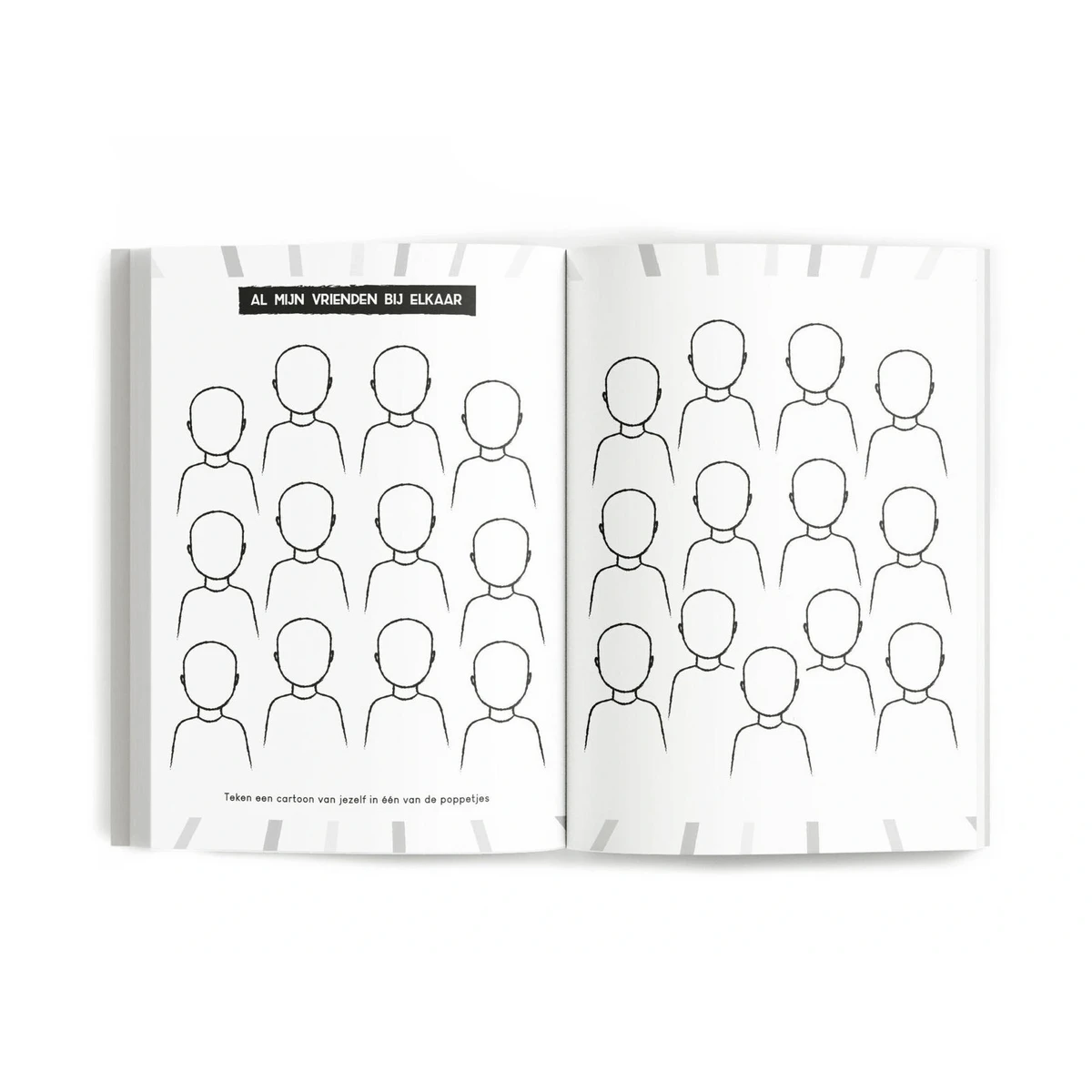 Vriendenboek voor volwassenen - Kleurenfestijn