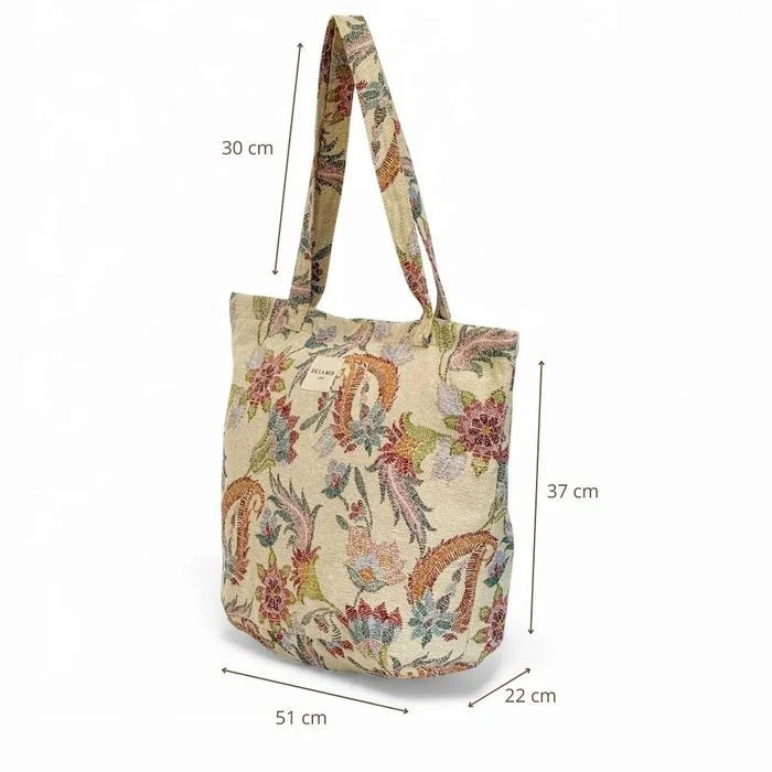 De la Mur - Grote Shopper met rits COLOR